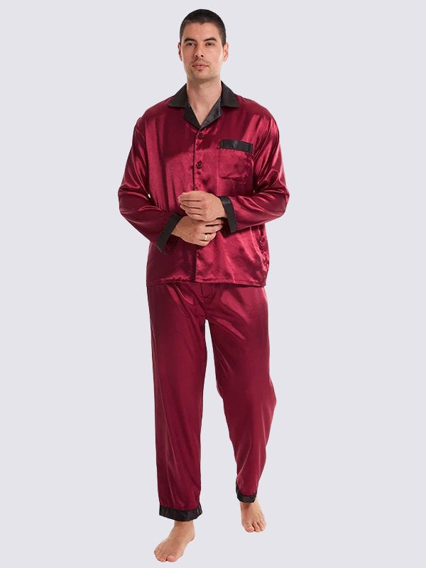 Jude Men Satin Pajamas | Cute Pajamas