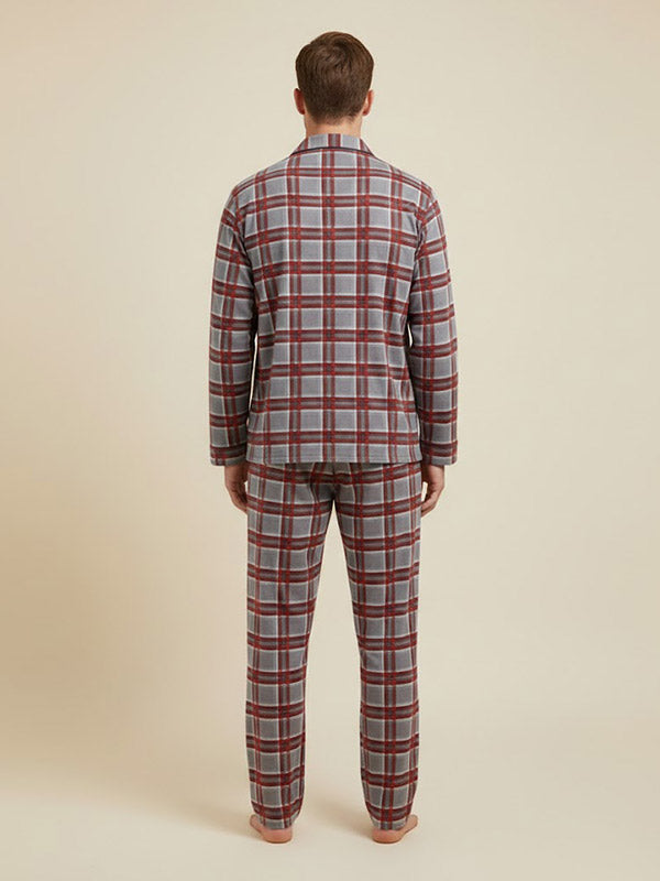 Mens Pajamas Set Cotton | Cute Pajamas