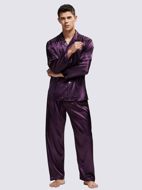 Rory - Mens Satin Pajama | Cute Pajamas