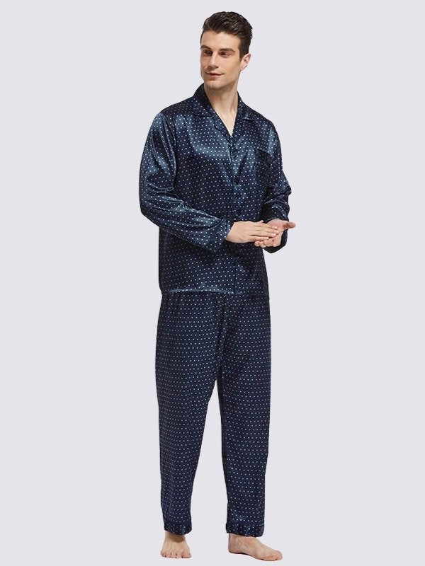 Wade - Men's Satin Pajama Set | Cute Pajamas