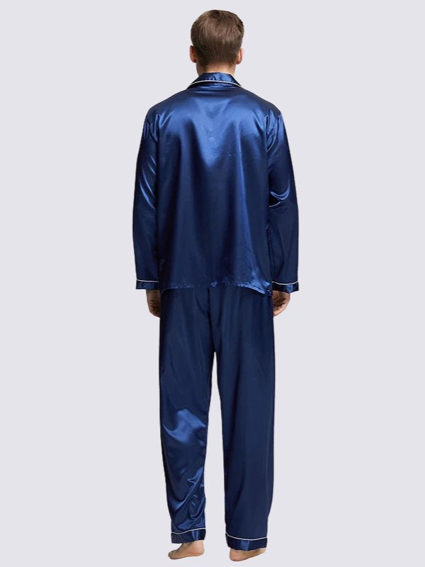 Mason - Men's Satin Pajamas | Cute Pajamas