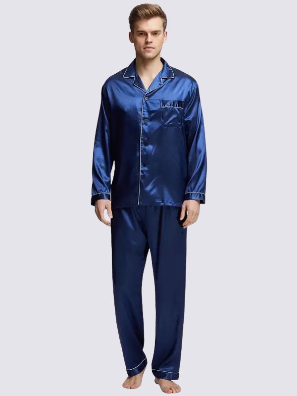 Mason - Men's Satin Pajamas | Cute Pajamas