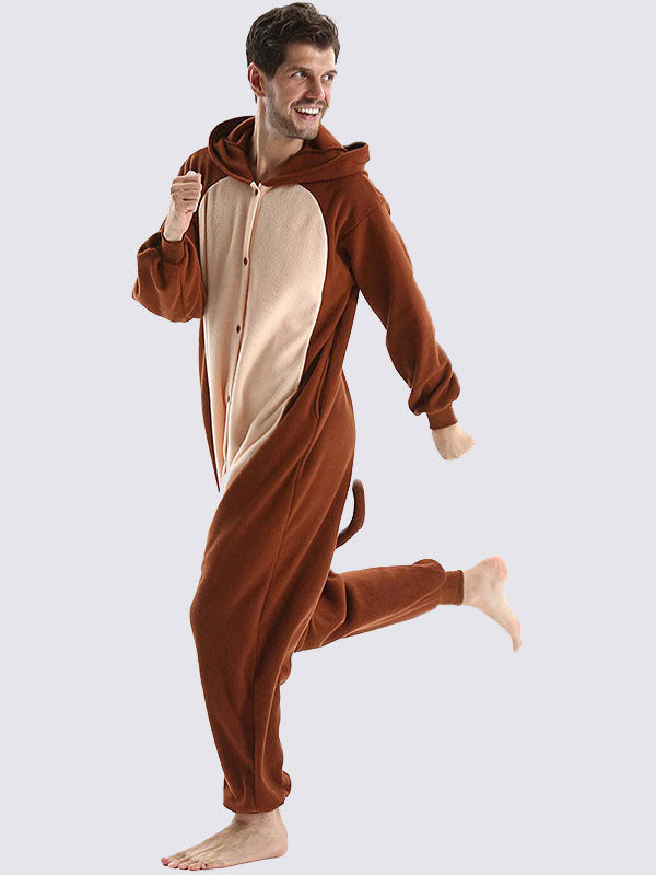 Monkey Onesie Adult | Cute Pajamas