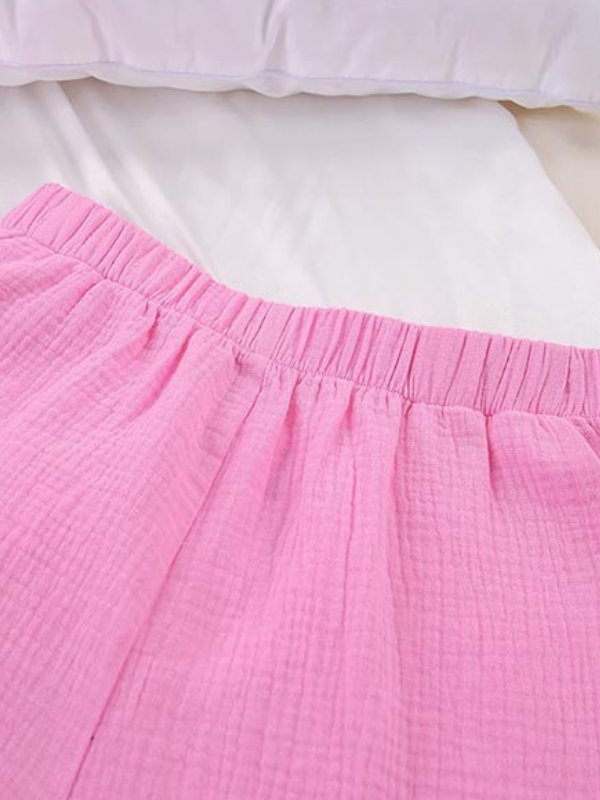 Pink Pajama Short Set | Cute Pajamas