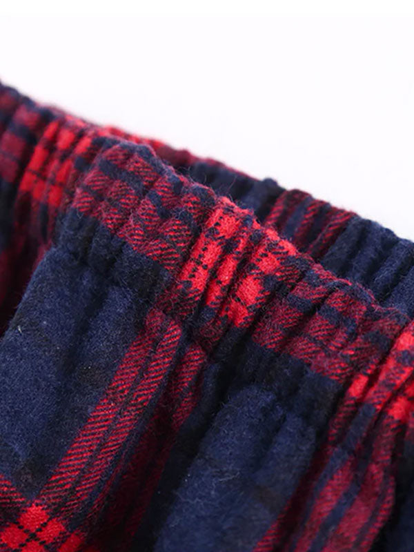 Pyjama Pour Homme À Carreaux "Douceur de Nuit" | Pyjama Shop