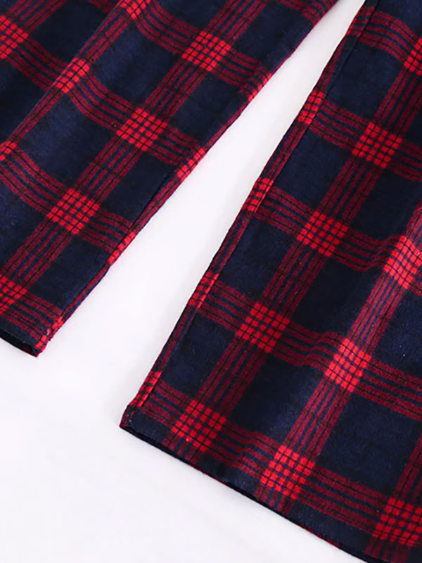 Pyjama Pour Homme À Carreaux "Douceur de Nuit" | Pyjama Shop