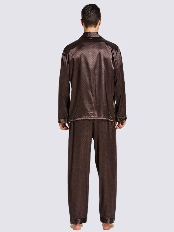 Satin Pajama Set Men | Cute Pajamas