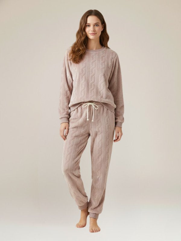 Womens Fleece Pajama Set | Cute Pajamas