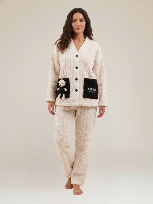 Nova Women's Fleece Pajama Sets | Cute Pajamas